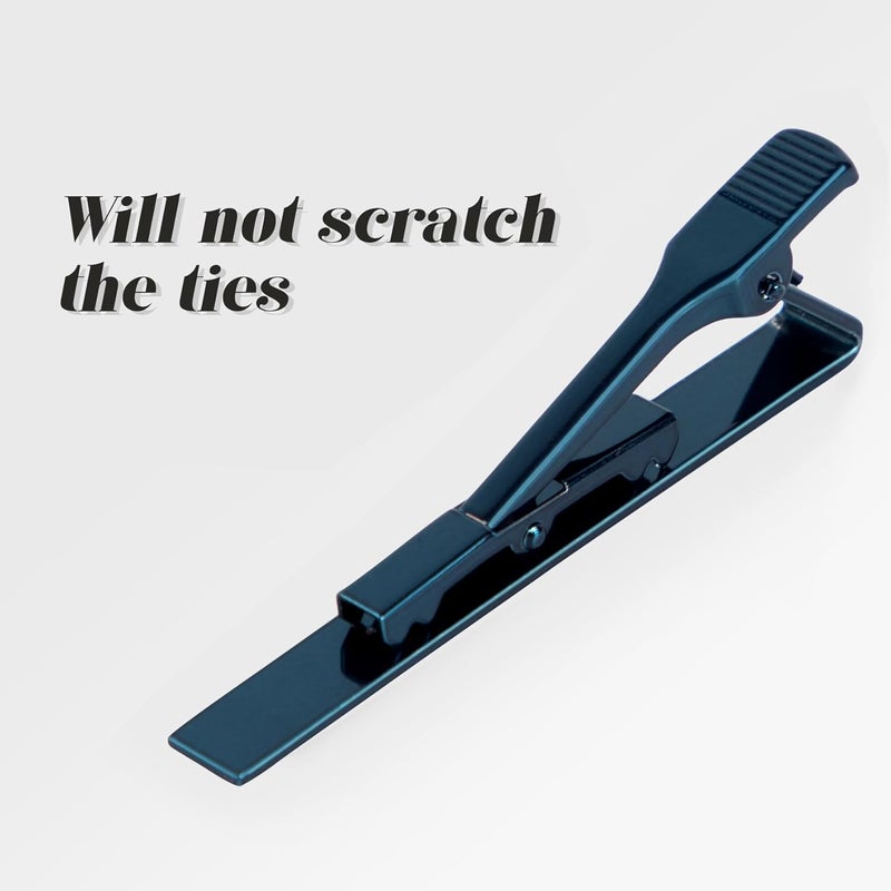 Roctee Tie Clips for Men, 3 Pack Men's Tie Clips Necktie Tie Bars Tie Pins for Men Accessories - Image 4